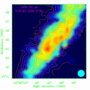 Radio astronomical methods utilize rotational spectroscopy, a spectroscopic method that can identify molecules based on how they rotate in space